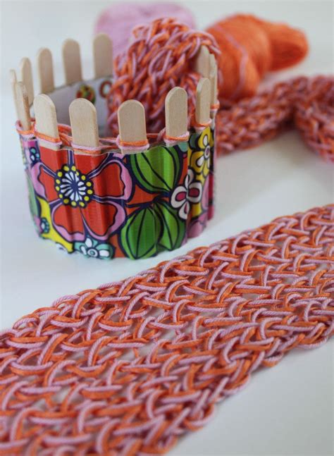 19 Impossibly Cool Crafts For Kids That Adults Will Want To Try | Finger knitting, Spool ...