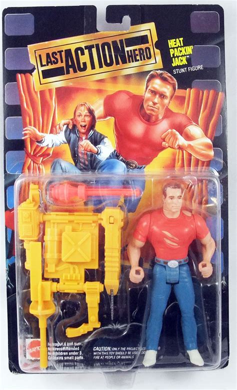 Last Action Hero - Mattel - Heat Packin' Jack Slater (Arnold ...