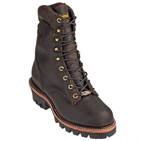 Chippewa Boots 25406 Chip-A-Tex Waterproof 9 Inch Super Logger