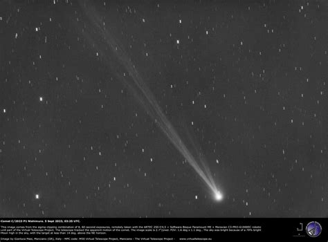 Comet C/2023 P1 Nishimura: a image - 5 Sept. 2023 - The Virtual ...