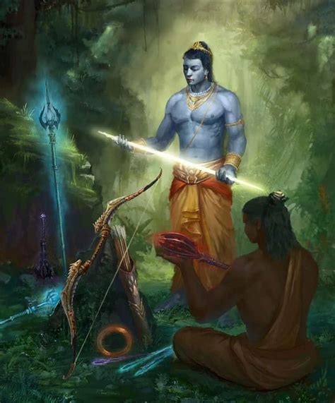 Lord Vishnu Concept Art