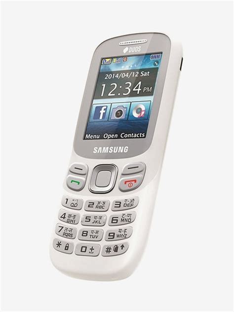 Buy Samsung Metro 313 (White) Dual Sim Online at Best Prices | Tata CLiQ