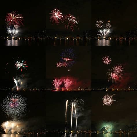 Tonight's fireworks from the Navy Pier, all thrown togethe… | Flickr