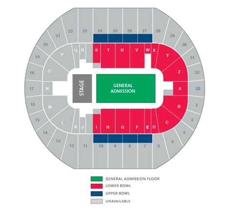 Pacific Coliseum Seating Map | Island Maps