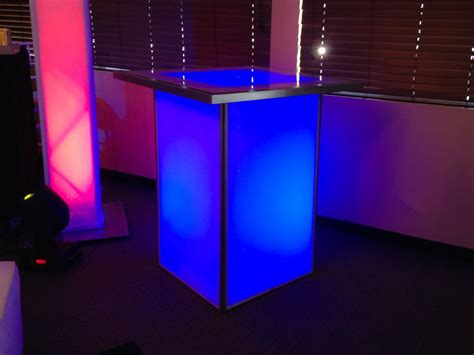 LED Cocktail Table - A1 Party Rental