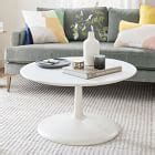 Liv Coffee Table - White Marble | Modern Living Room Furniture | West Elm