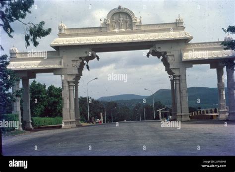 Entrance to Tirupati Temple, Andhra Pradesh, India Stock Photo - Alamy