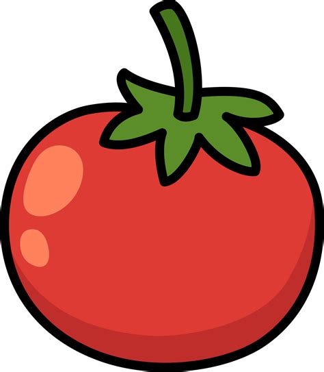 cartoon tomato outline 24063019 PNG