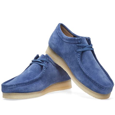 Clarks Originals Wallabee Night Blue Suede | END. (KR)