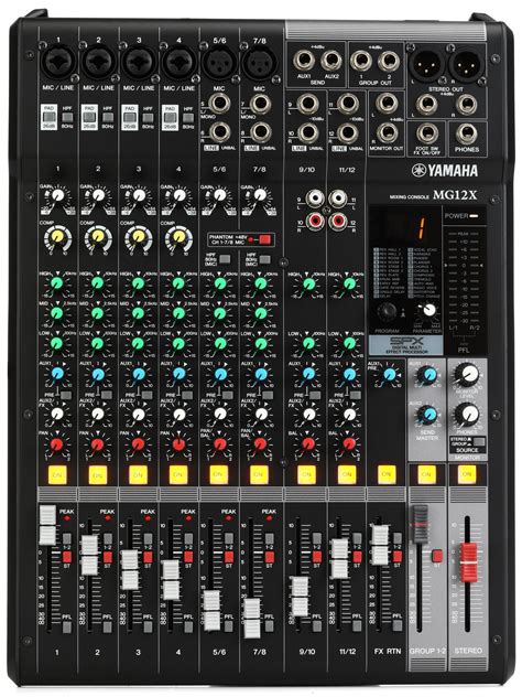 Yamaha MG12X CV 12-channel Stereo Mixer | Sweetwater