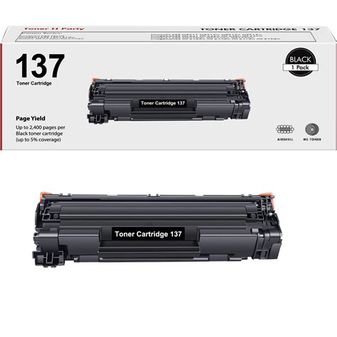 137 Toner Cartridge Black Compatible for Canon 137 CRG-137 imageCLASS ...