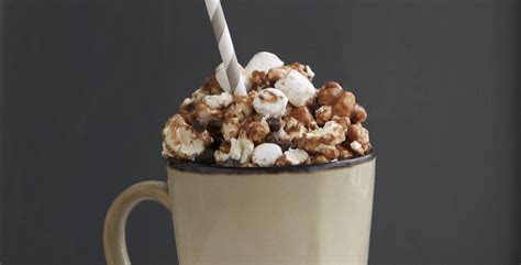 Hot Cocoa Popcorn | Campfire Marshmallows