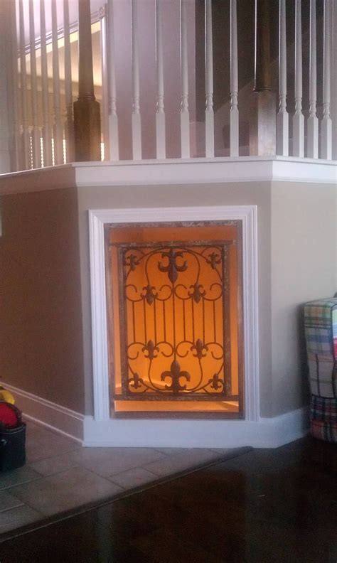 Built in dog kennel, under the stairs. or a cute space for kids....or a ...