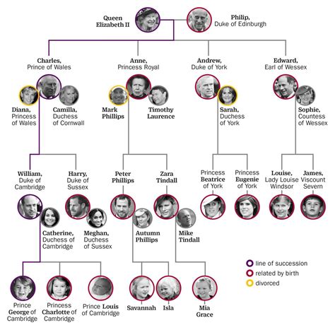 The Complete British Royal Family Tree and Succession Line | Royal family trees, British royal ...