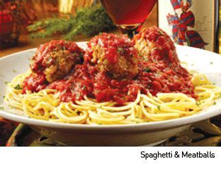 Spaghetti Warehouse Menu