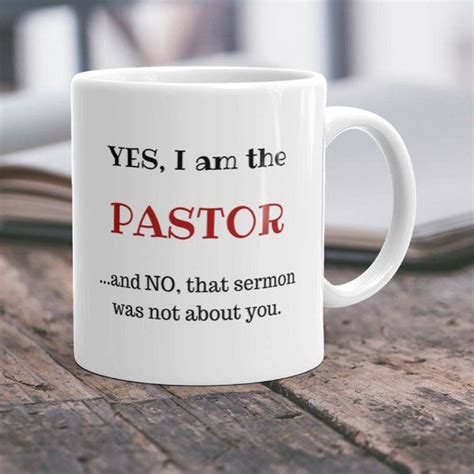 Funny Pastor Gift Idea Mug Appreciation Thank You Coffee Cup - Etsy ...