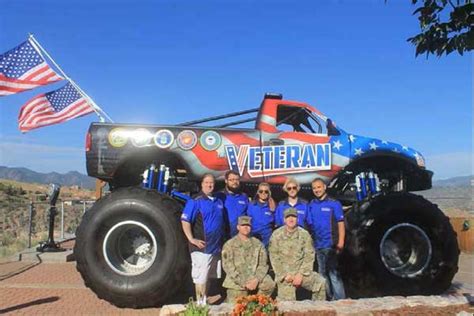 NAPA Sponsored Veteran Monster Truck Honors Military Veterans » NAPA Blog