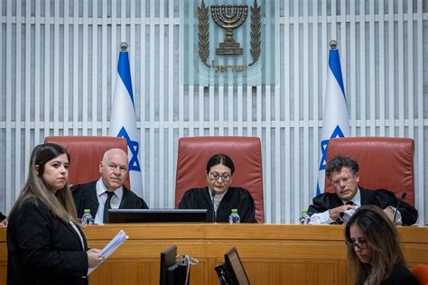 Israel’s Supreme Court To Hear Petitions Against ‘Reasonableness Law’ - Vida Newspaper