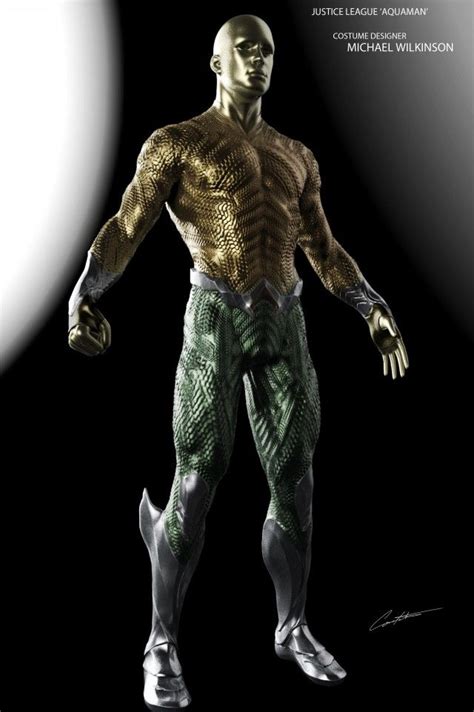 JUSTICE LEAGUE Concept Art Reveals Zack Snyder's Take On Aquaman's Classic Costume | Aquaman ...