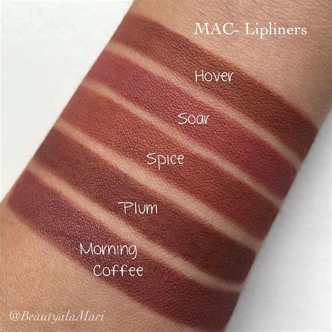 MAC Junkies ️️ on Instagram: “MAC Lip Pencil Swatches by @beautyalamari ” | Mac lip pencil ...