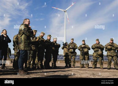 Boris Pistorius (SPD), Federal Minister of Defence, taken during a ...