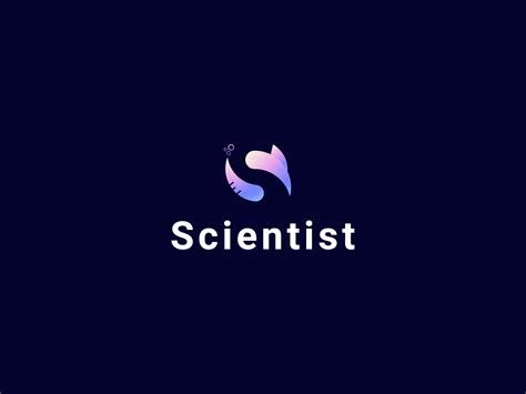 Scientist Modern Logo Design, Negativespace Logo, Brand on Behance