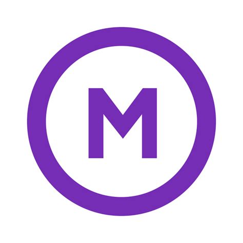 Purple M Logo - LogoDix