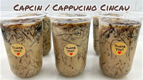 ES CAPCIN / CAPPUCINO CINCAU MASIH BANYAK PEMINATNYA !!! JUALAN AUTO ...