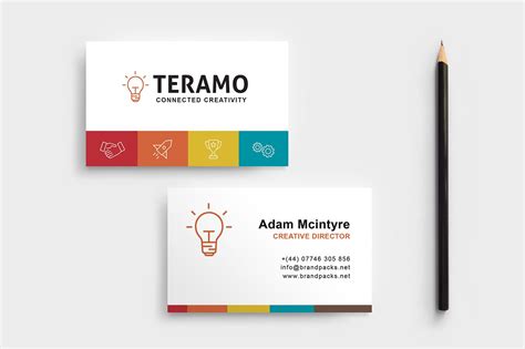 Free Business Card Template in PSD, Ai & Vector - BrandPacks