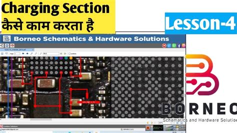 Borneo Schematic Tool Lesson -4 | How To Work Charging Section - YouTube