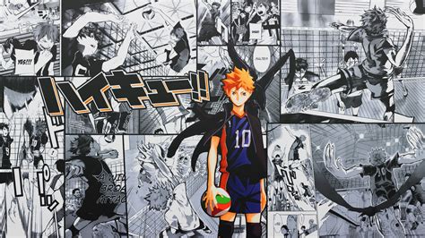 Haikyuu!!, anime boys, Hinata Shouyou, manga HD Wallpaper