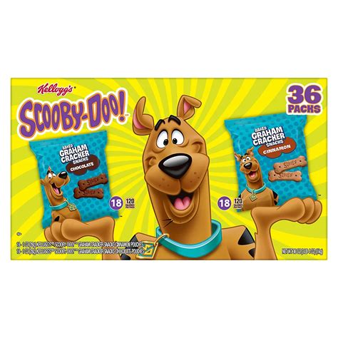 Kellogg's Sweet Salty Mix Cheez It Scooby-Doo! Graham Crackers 12 Ct ...