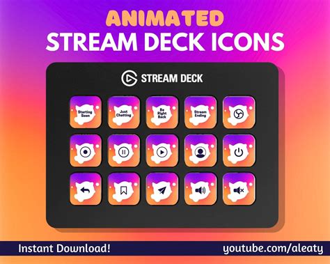 Animated Stream Deck Icons / Animated Paint Icons / Animated Icons ...