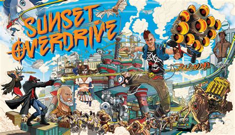 Sunset Overdrive Box Art by ilovedust - Insomniac Games