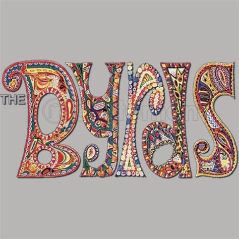 The Byrds Band Logo Travel Mug - Customon