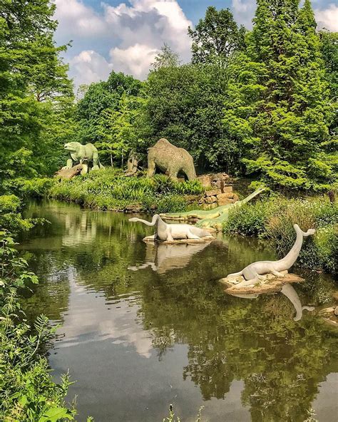 Crystal Palace Park: The Wacky London Park With Dinosaurs And A Maze