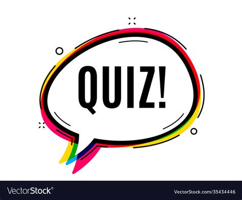 Quiz symbol answer question sign Royalty Free Vector Image