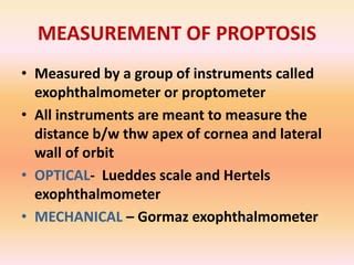 Proptosis | PPT