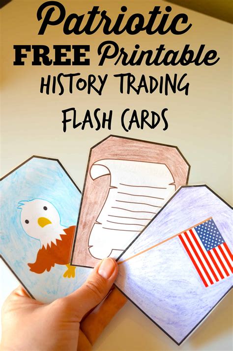 FREE Patriotic History Trading Flash Cards for Kids - Surviving A ...