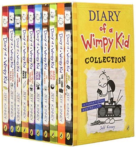 Pre-Owned Diary of a Wimpy Kid Box Set Collection (10 Books) (Diary of a Wimpy Kid) Paperback ...