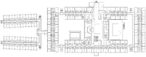 Typical floor plan of the hotel building. | Download Scientific Diagram