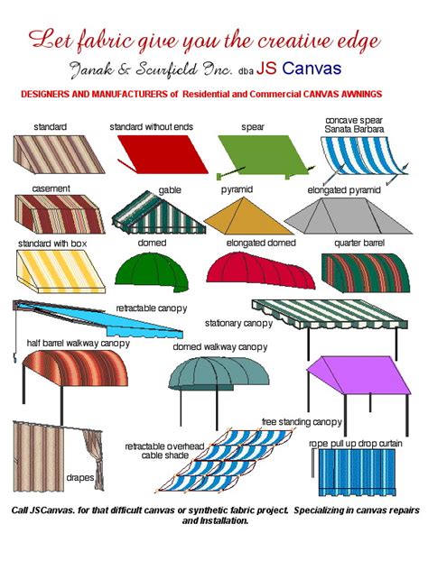 Residential Canvas Awnings & Canopies – JS Canvas Awnings of Sacramento, CA