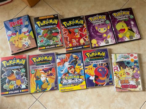 POKEMON DVD Collection, Hobbies & Toys, Music & Media, CDs & DVDs on Carousell