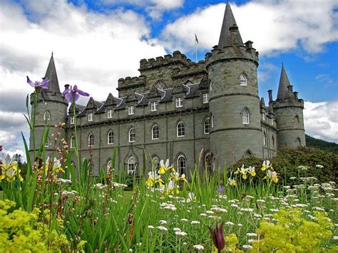 Inverary Castle Gardens | Inveraray castle, Castle, Beautiful buildings