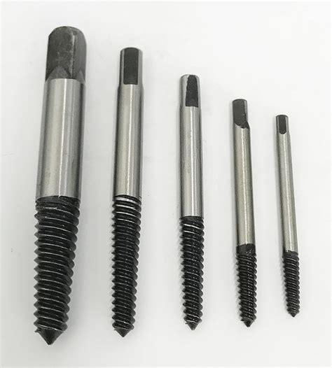 6 PC SCREW EXTRACTOR KIT SET BROKEN BOLT REMOVAL TOOL EASY EZ OUTS BIT NEW Automotive Tools ...