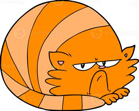 cartoon grumpy cat 41005792 PNG