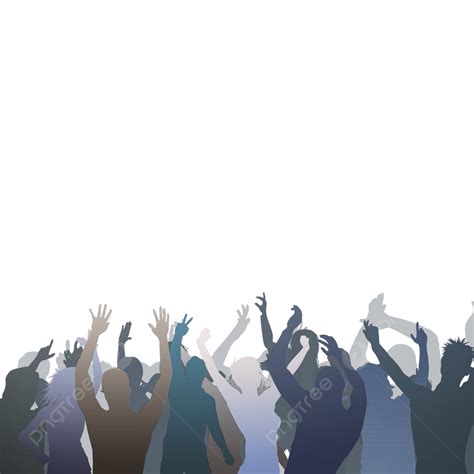 Concert Audience Performance, Concert Party, Audience Crowd, Concert Silhouette PNG Transparent ...