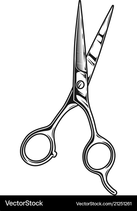 Barber Scissors Vector Png