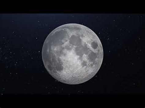 [10 hours] - Timelapse moon phases with music in 4k - Moon screensaver ...