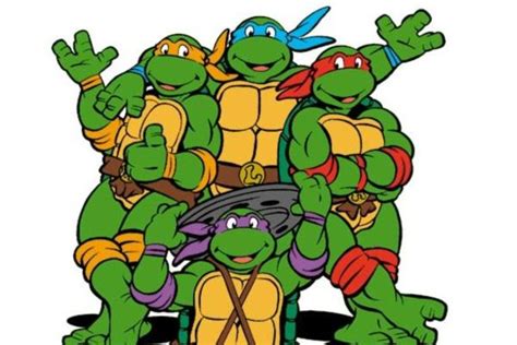 Cómo se llaman las Tortugas Ninja - Leonardo, Michelangelo, Donatello y Raphael